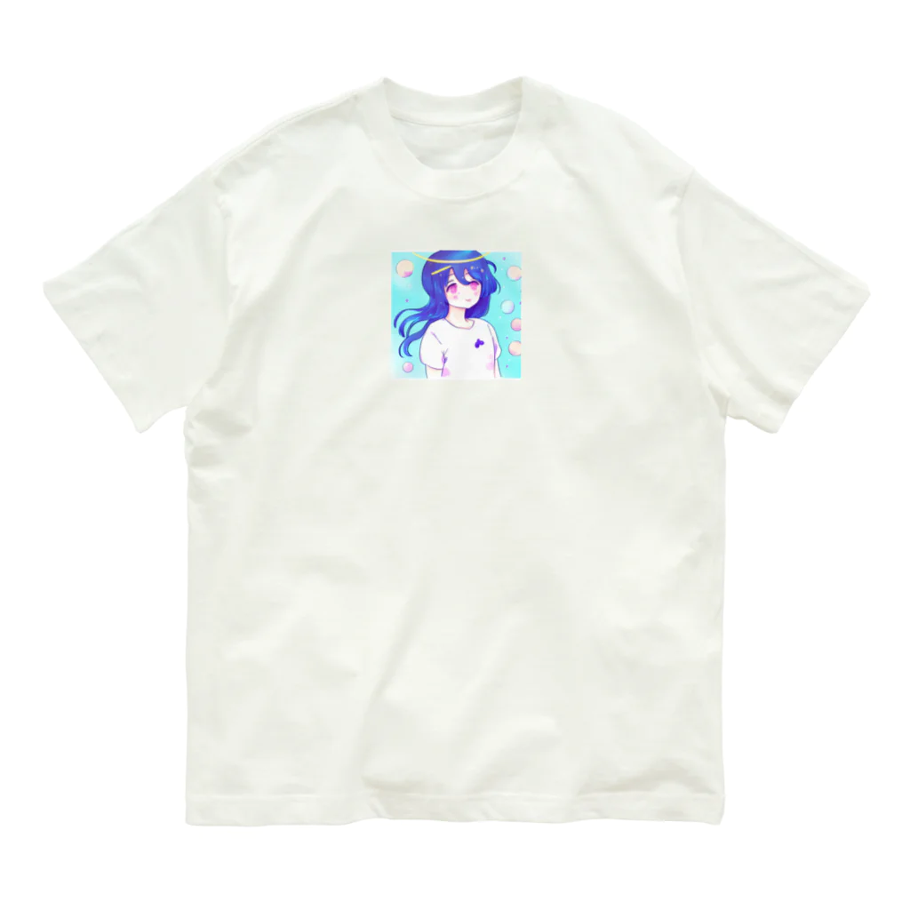 the blue seasonのピスケス Organic Cotton T-Shirt