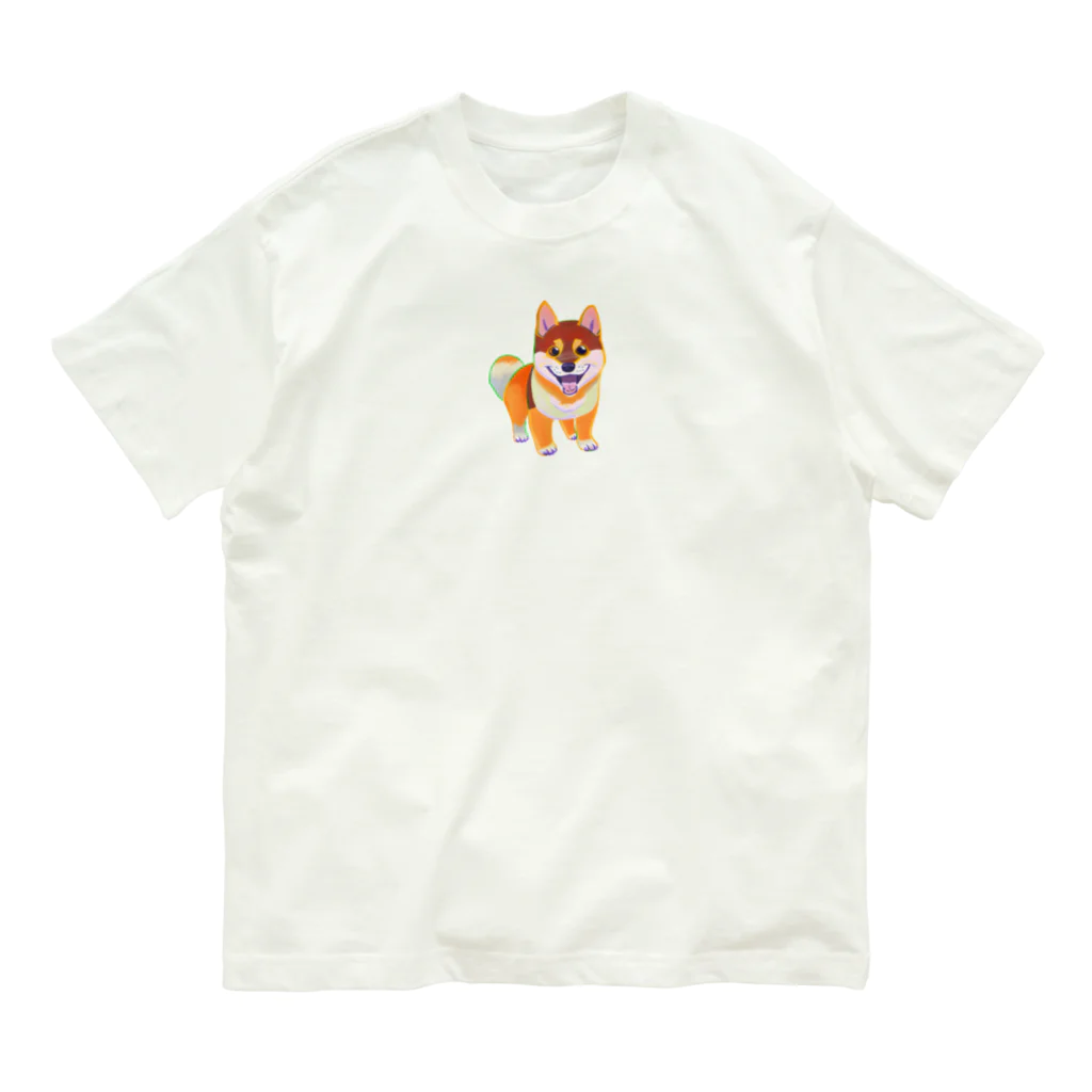 Dango Houseのしば犬　ポチ公 Organic Cotton T-Shirt