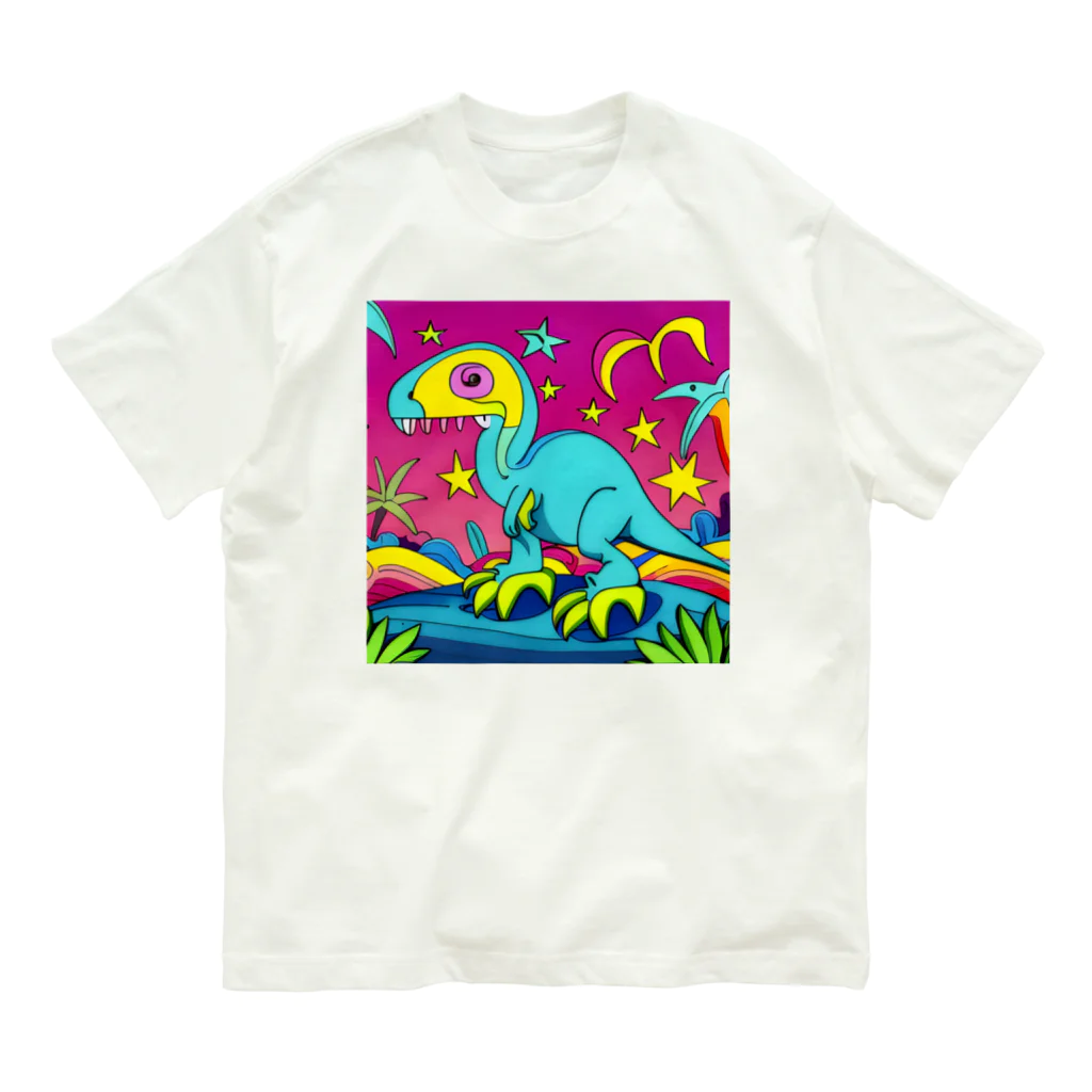 Cosmic Canvas Craft　C_C_Cのサイケデリック・ソアス Organic Cotton T-Shirt