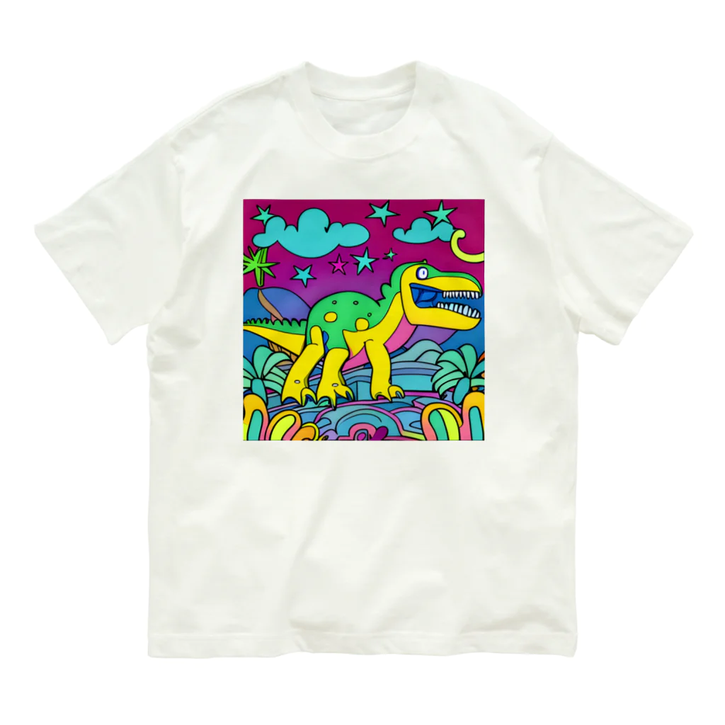 Cosmic Canvas Craft　C_C_Cのサイケデリック・ソアス  Organic Cotton T-Shirt