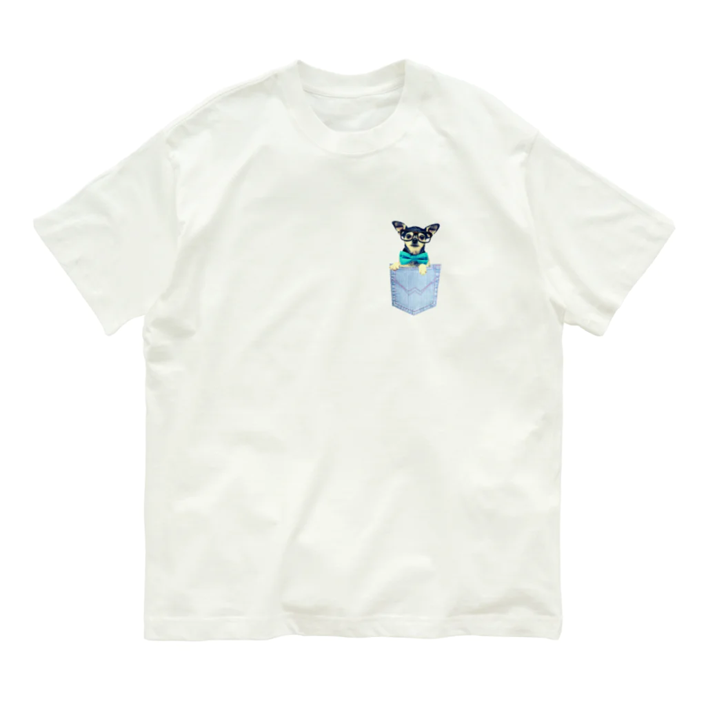 geshicoのチワワの可愛い Organic Cotton T-Shirt