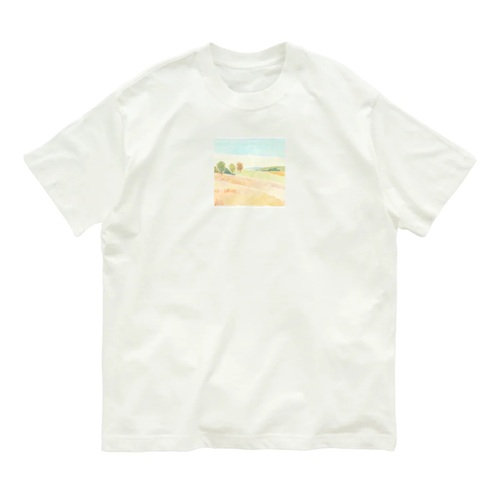 いっちゃんの気まぐれ工房の秋の気配 オーガニックコットンTシャツ