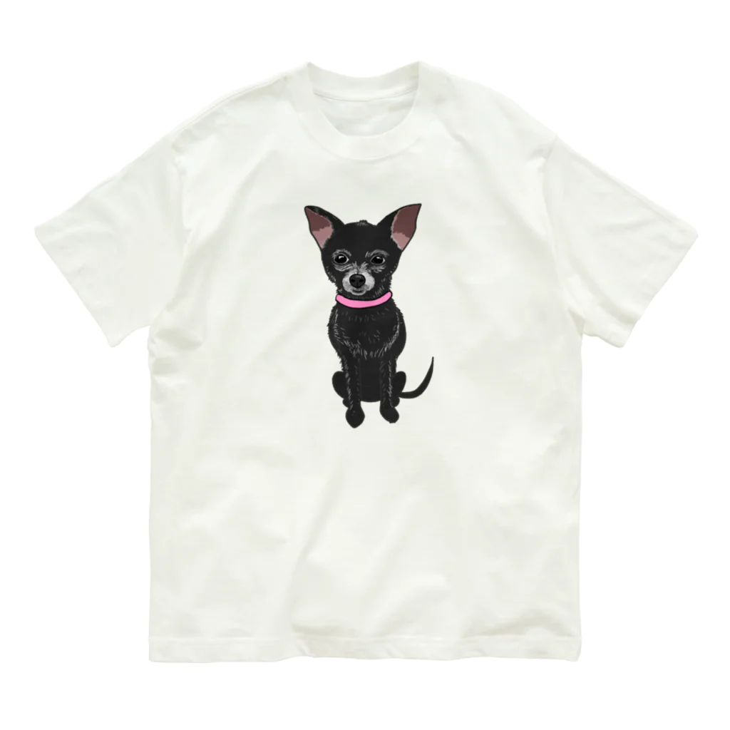 ゆずずショップのキャラクター　ハランちゃん オーガニックコットンTシャツ