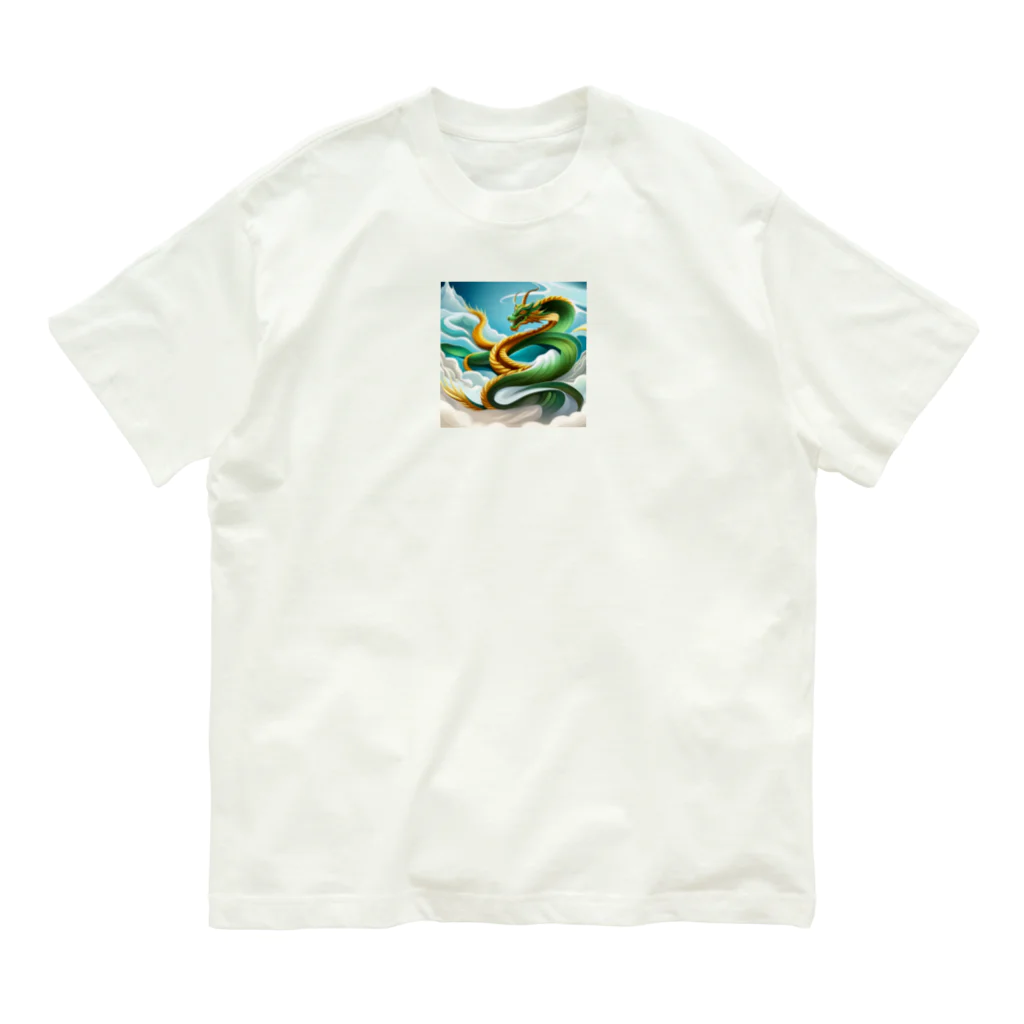 shibasannのベトナムの龍（Rồng） Organic Cotton T-Shirt