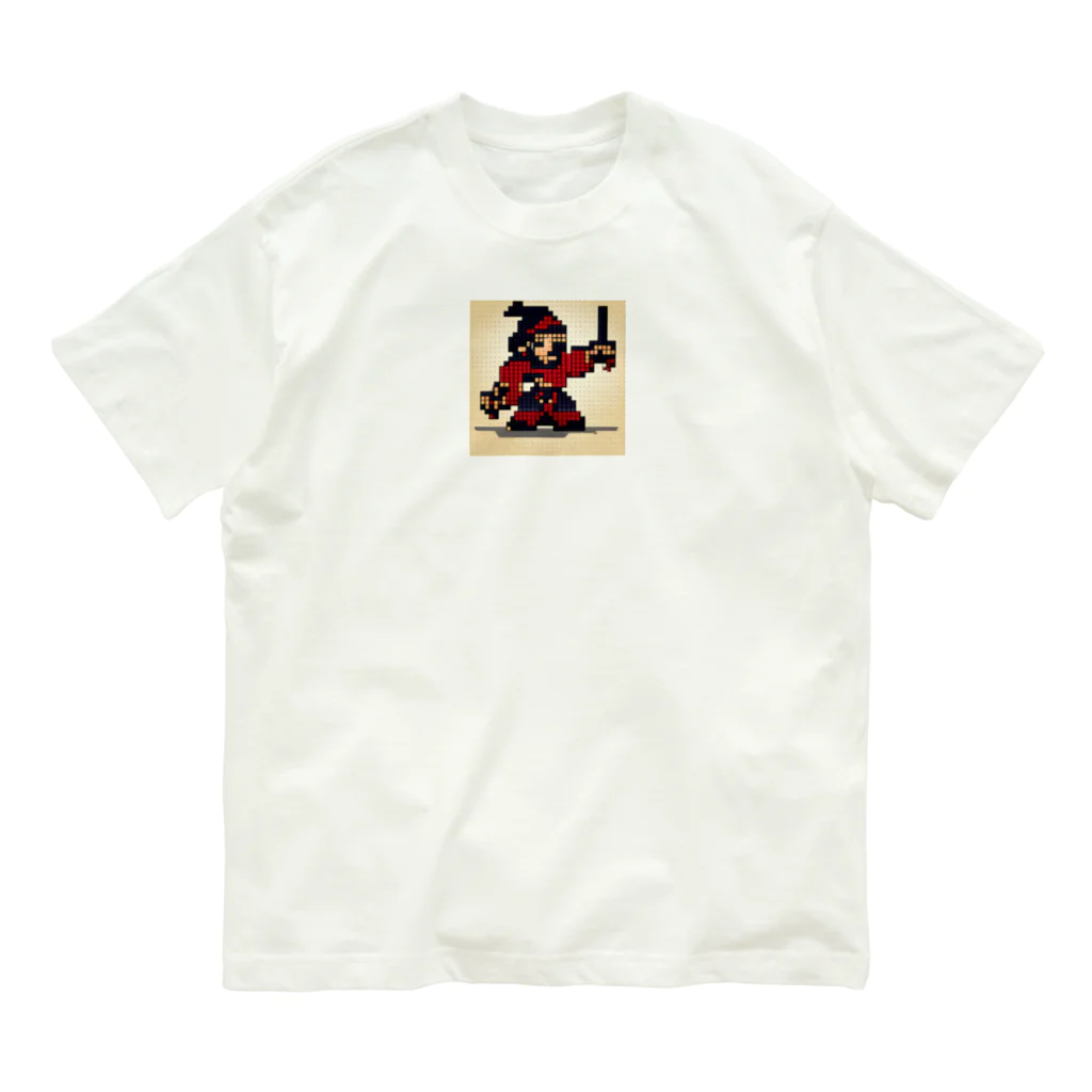 cunissaの鎌倉の武士 Organic Cotton T-Shirt