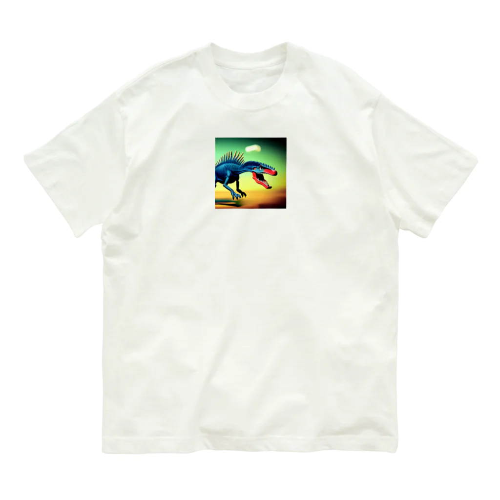 サウルス工房のスピノサウルス Organic Cotton T-Shirt