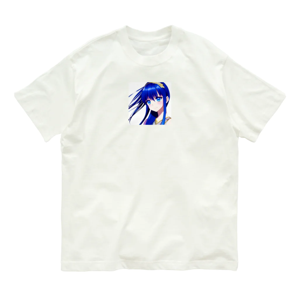 the blue seasonのあおい Organic Cotton T-Shirt