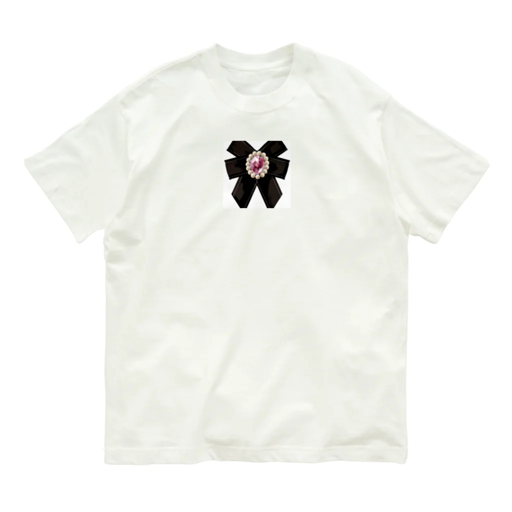 みさとのゴシックリボン Organic Cotton T-Shirt