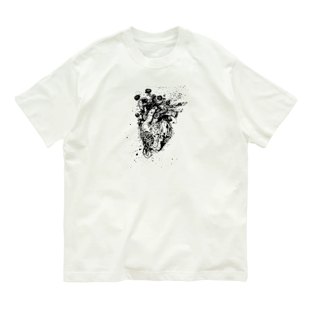 osikatsu-zpのハート Organic Cotton T-Shirt