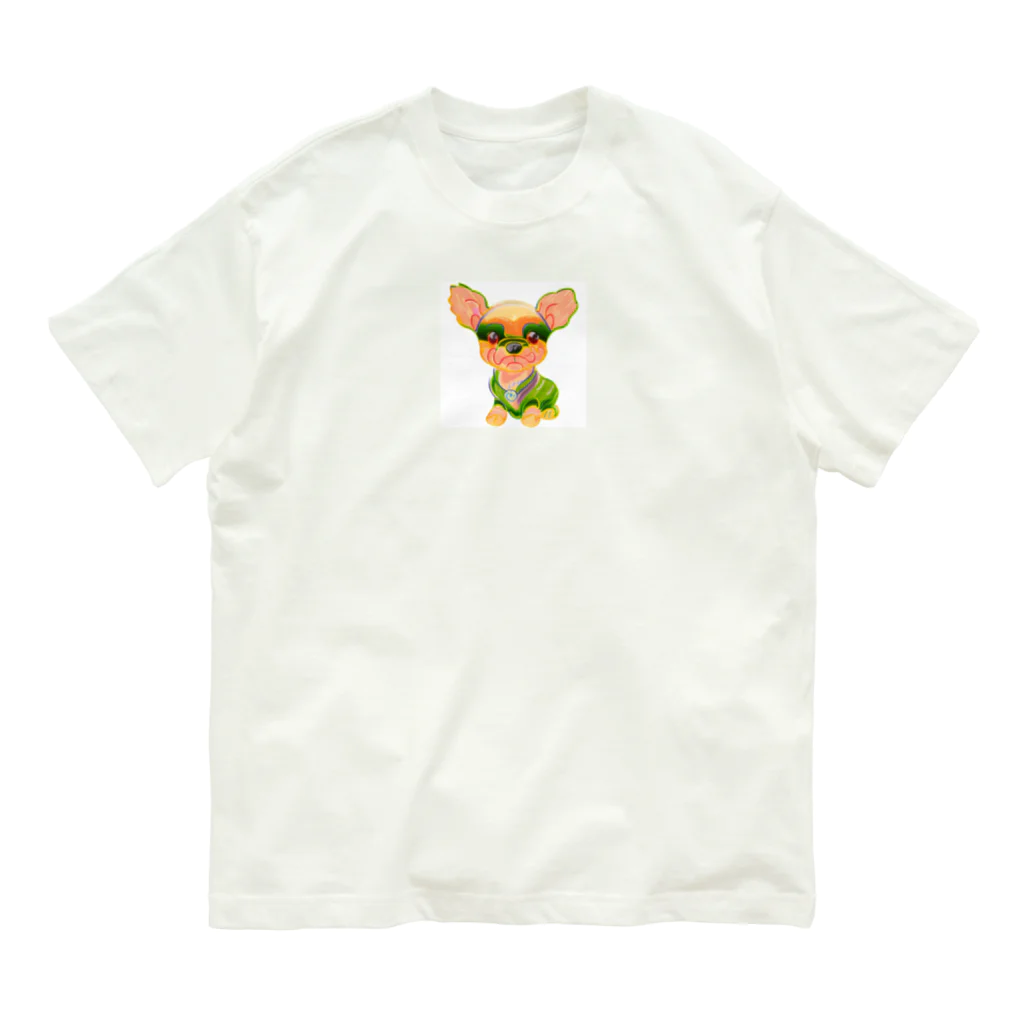 チワワ愛好家ショップのチワワとの毎日の冒険 Organic Cotton T-Shirt