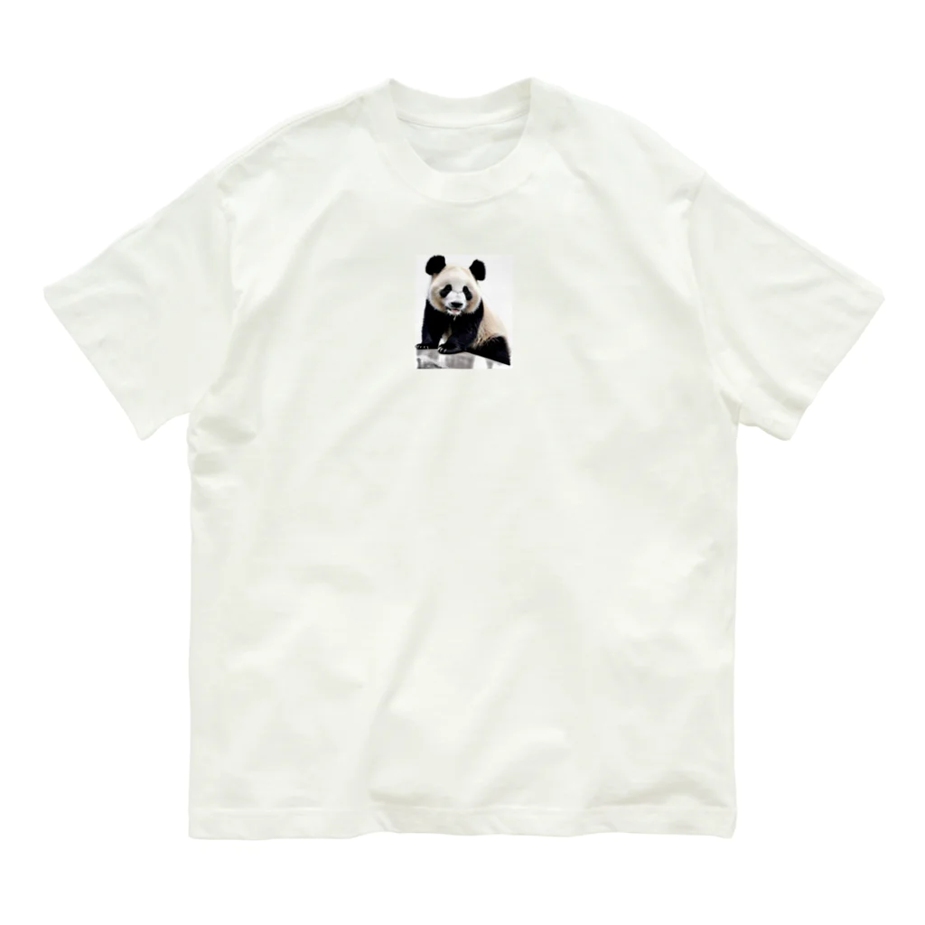 パンダリアンのパンダグッズ🐼 オーガニックコットンTシャツ