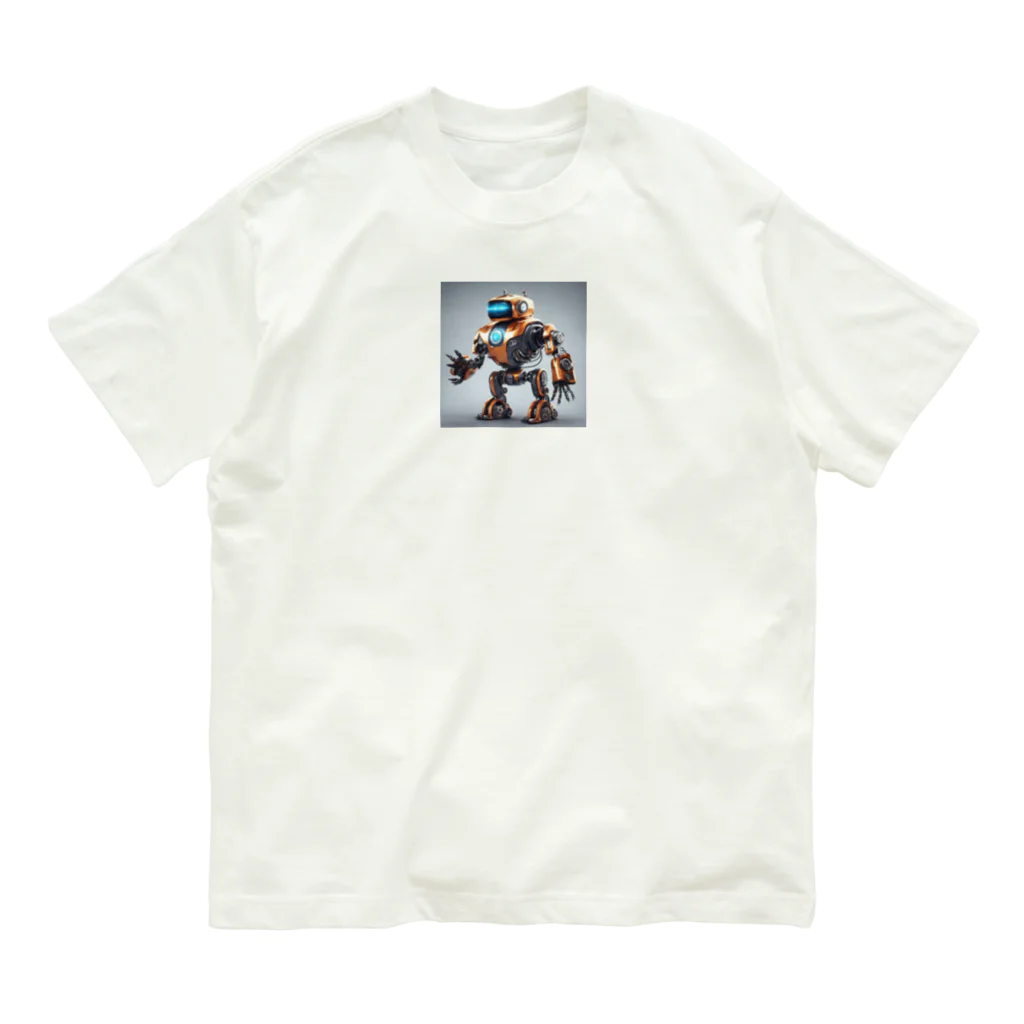 summerのショップのかっこいいロボットのイラストグッズ Organic Cotton T-Shirt