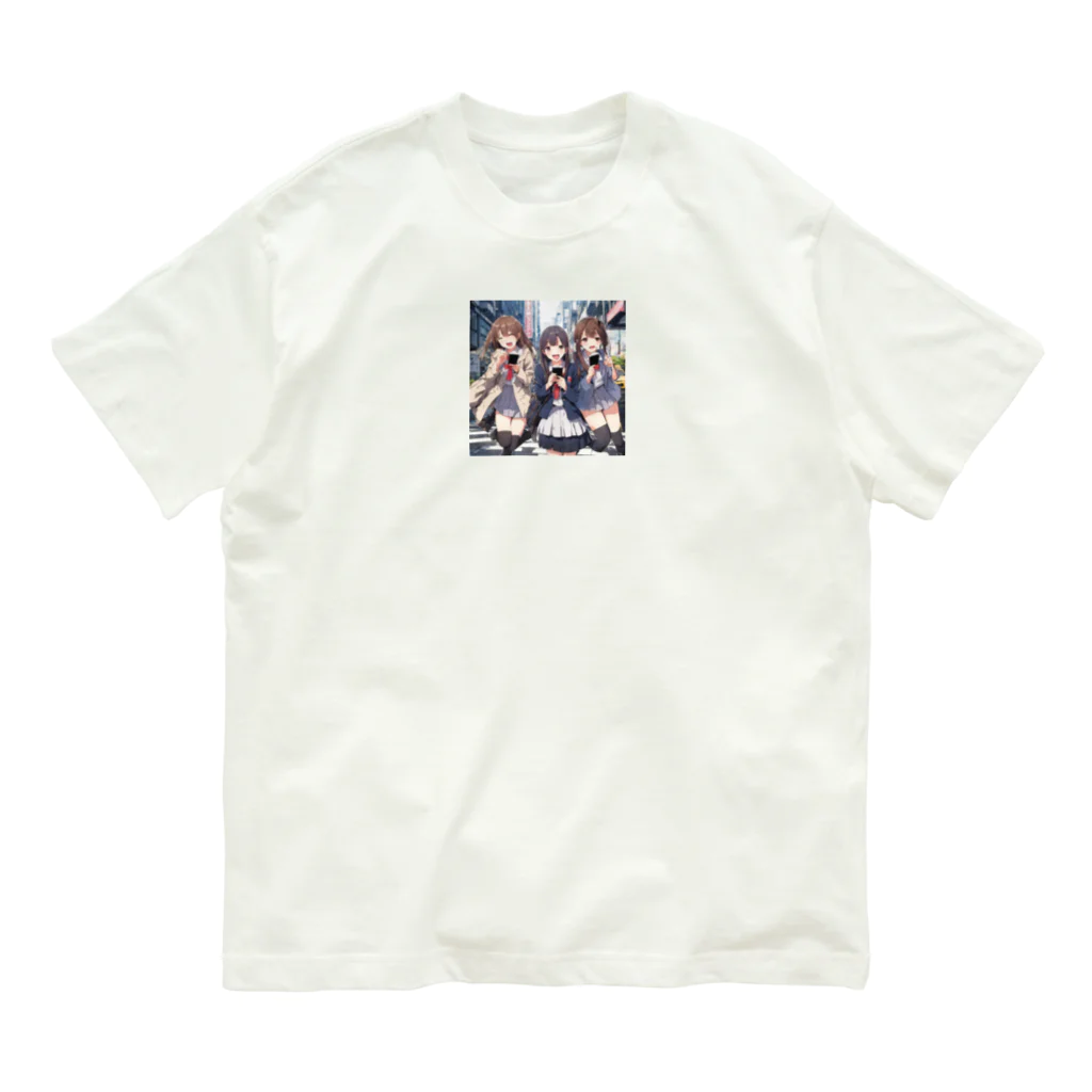 ace366の女子高生人気グッズ オーガニックコットンTシャツ