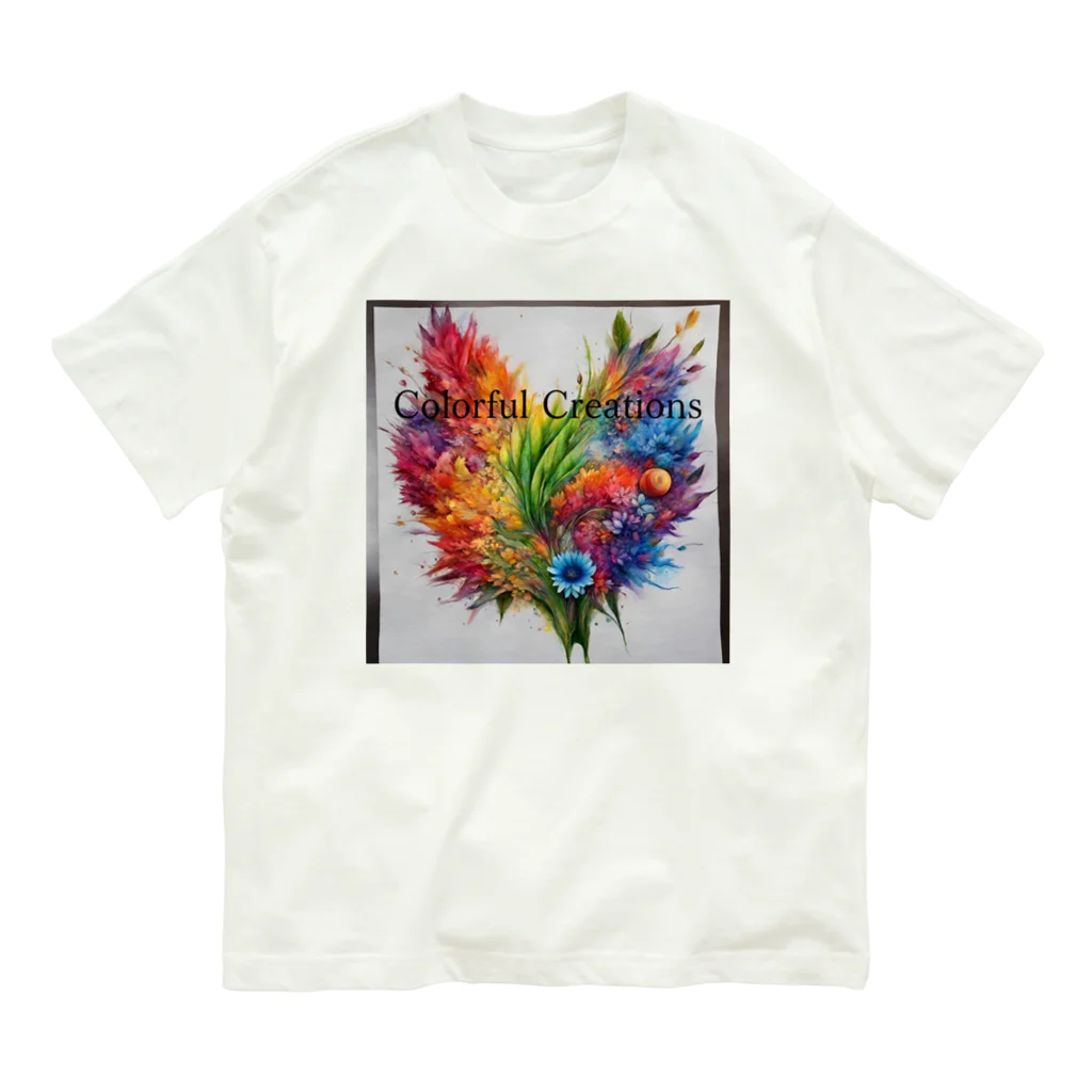 colorful creationsのカラフルクリエイションズ Organic Cotton T-Shirt