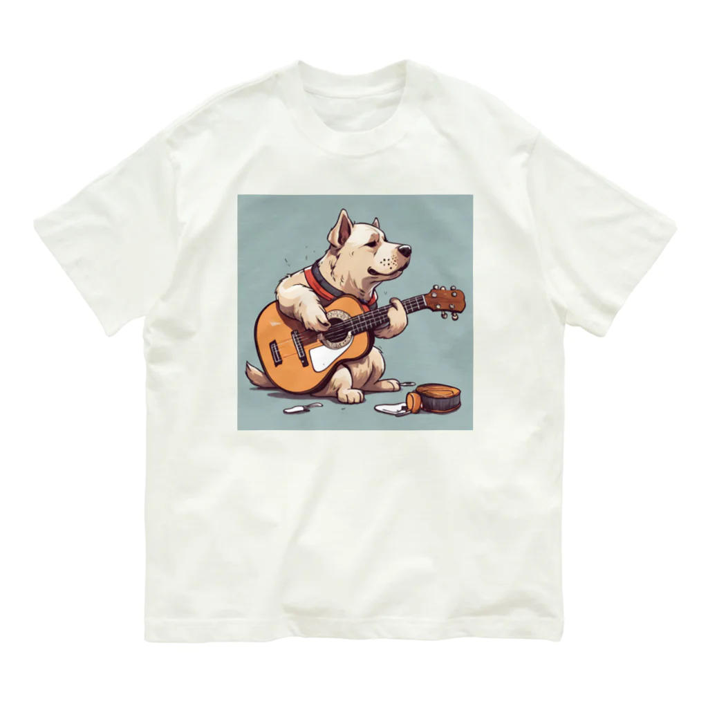 Sing Together のギタわん オーガニックコットンTシャツ