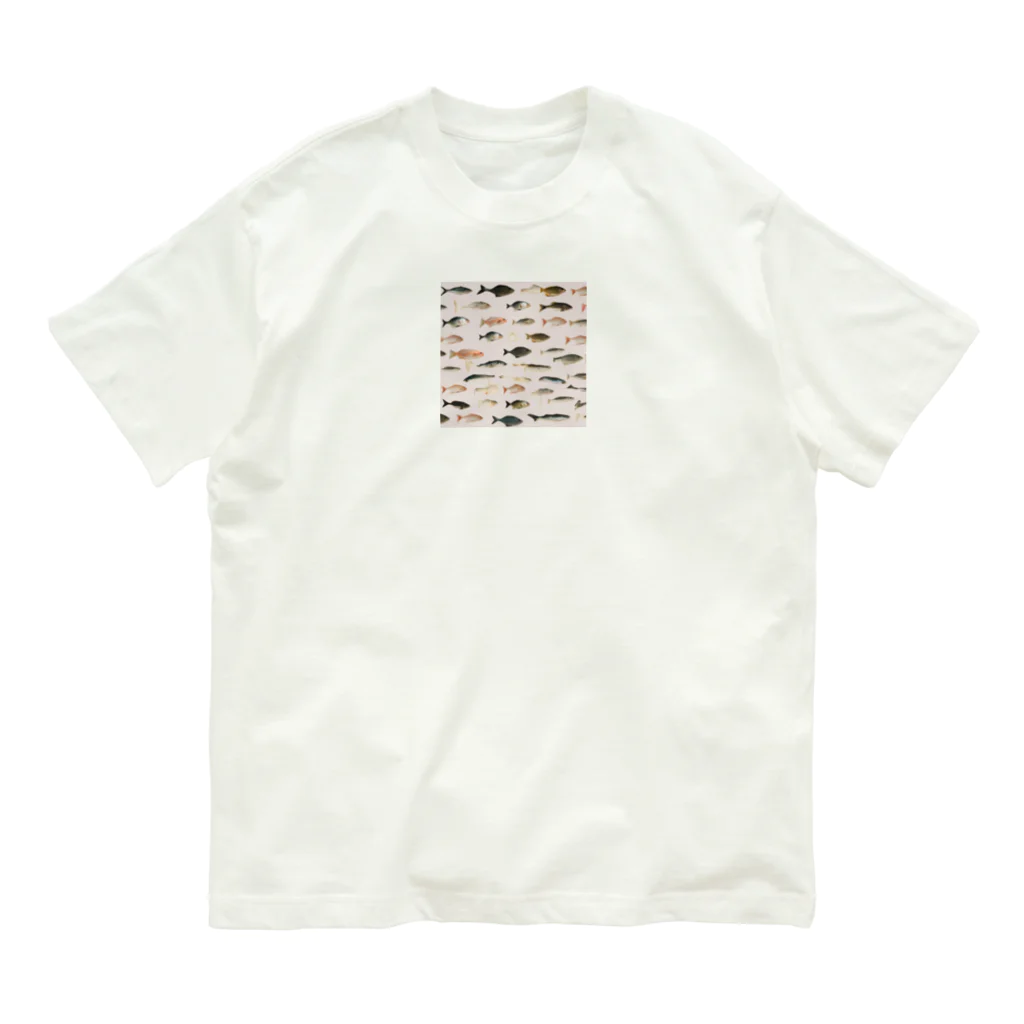 tomoyanntukyaの様フィッシュ Organic Cotton T-Shirt