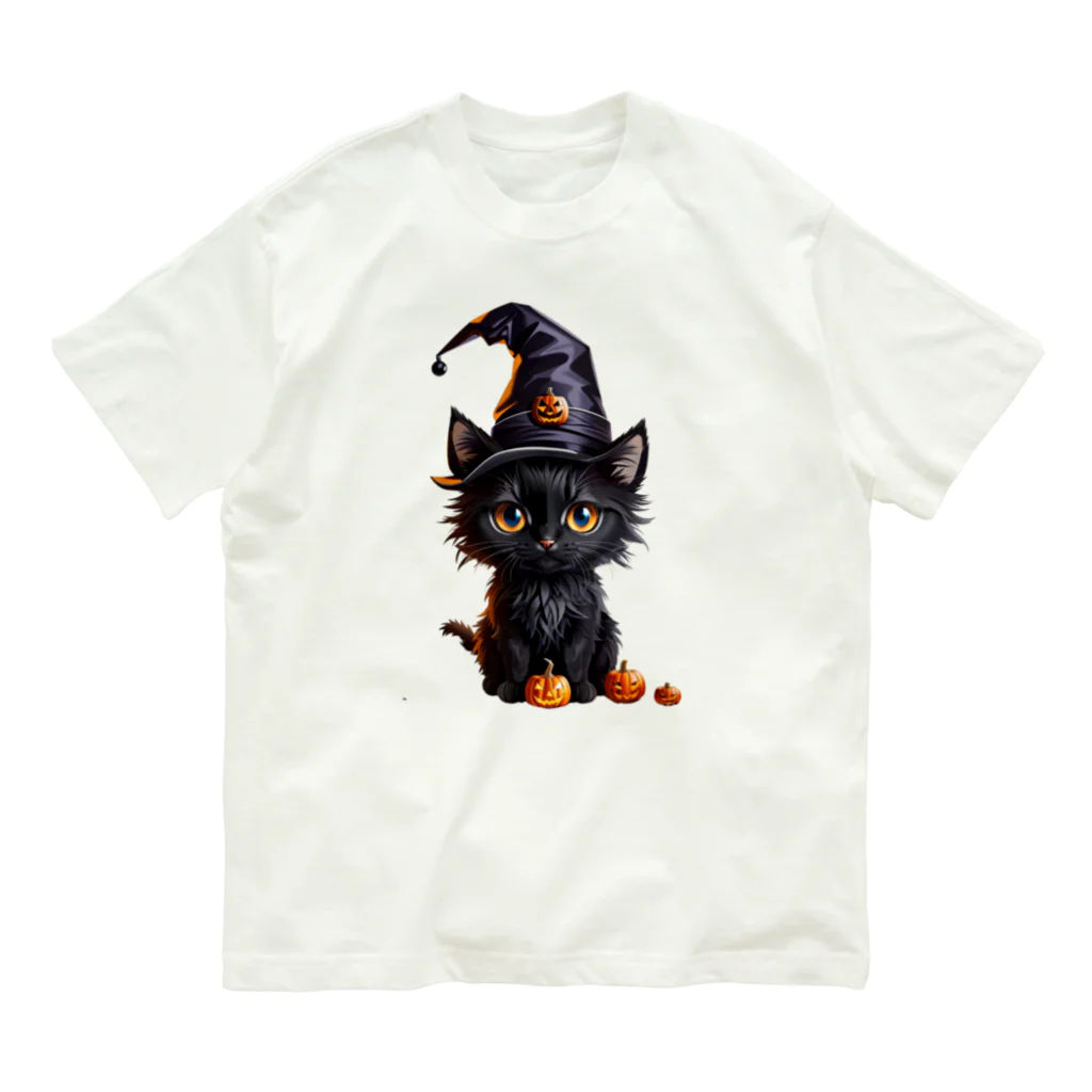 メガグッズの魔女っ子ねこ Organic Cotton T-Shirt