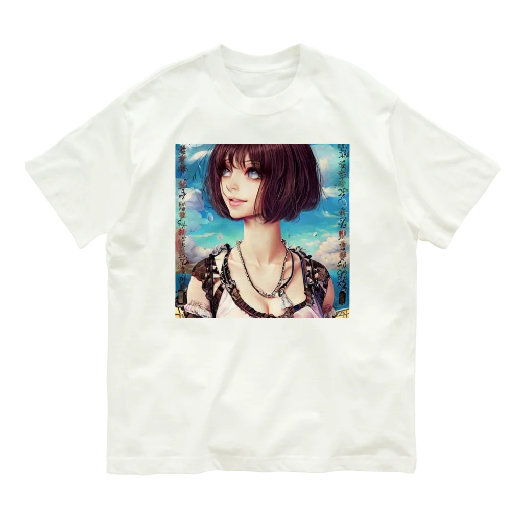 ボンブ映像社の希望に満ちた娘 Organic Cotton T-Shirt