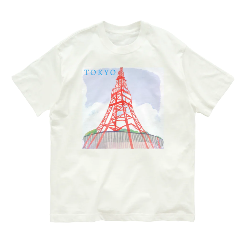 JapanのTOKYO_01 オーガニックコットンTシャツ