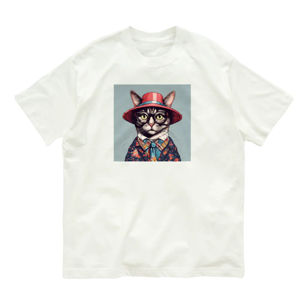 -Corazon-のネコシック・コレクション Organic Cotton T-Shirt