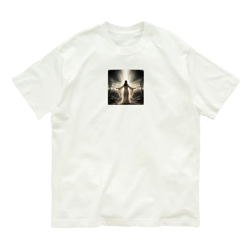 ki1962の大天使ラファエルのプレミアムグッズ オーガニックコットンTシャツ