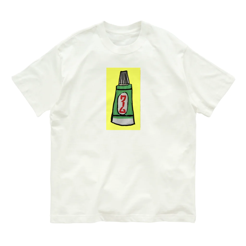 Strange Ordinary Necessities  のワーム福助商店コラボ　富山のくすり・ワーム　アートワーク Organic Cotton T-Shirt