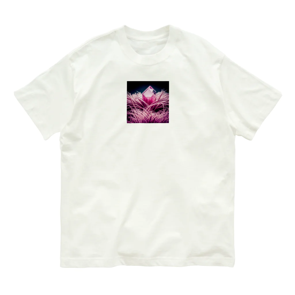 teru8376のピンクサファイア Organic Cotton T-Shirt