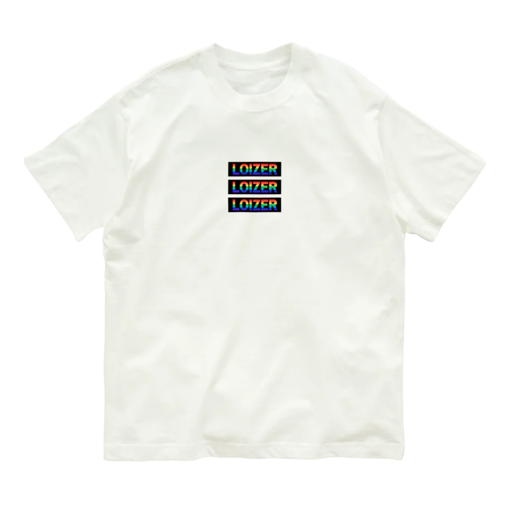 LOIZER shopのLOIZER 3連ロゴ Organic Cotton T-Shirt