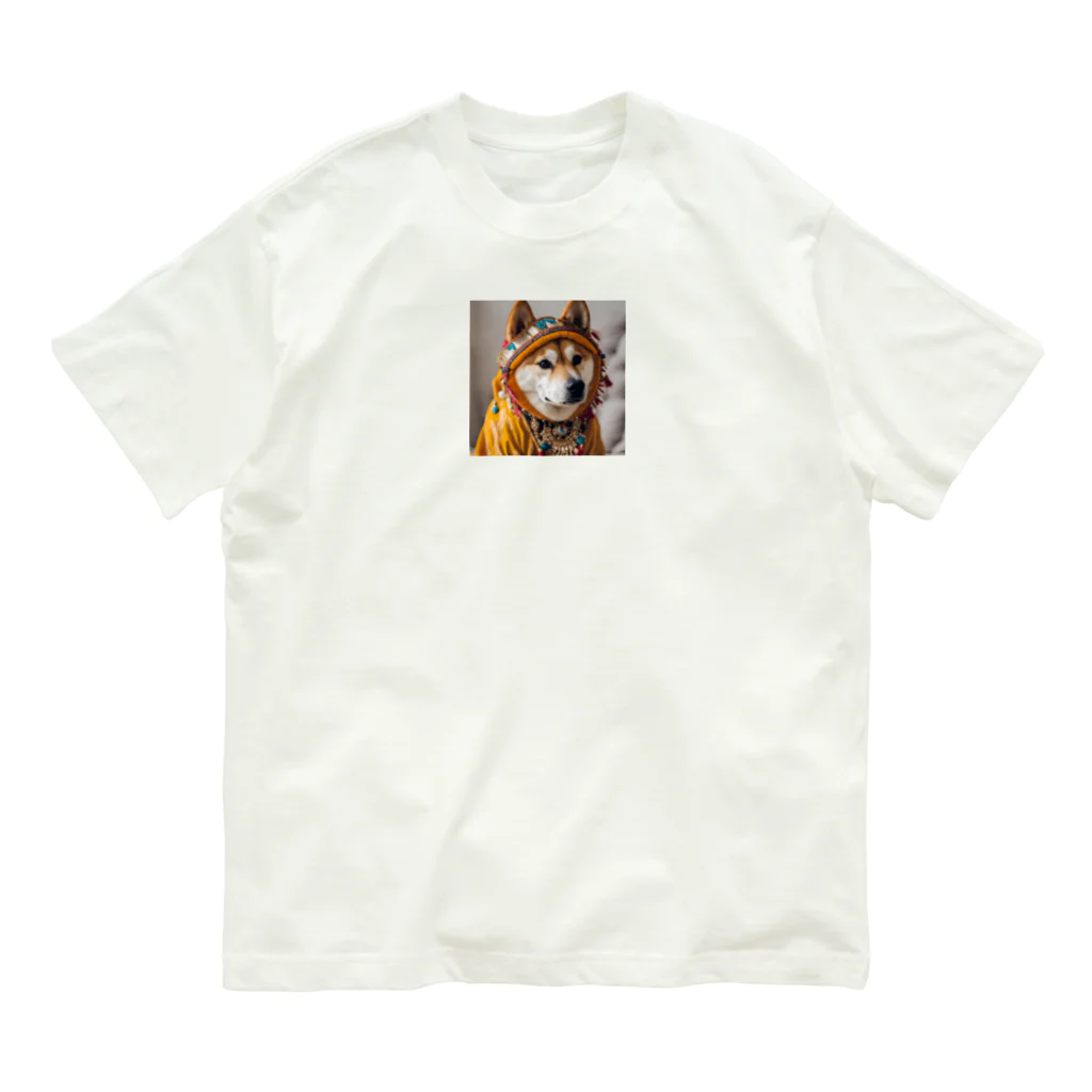 ☆ACE☆family★の可愛い♡柴犬 オーガニックコットンTシャツ