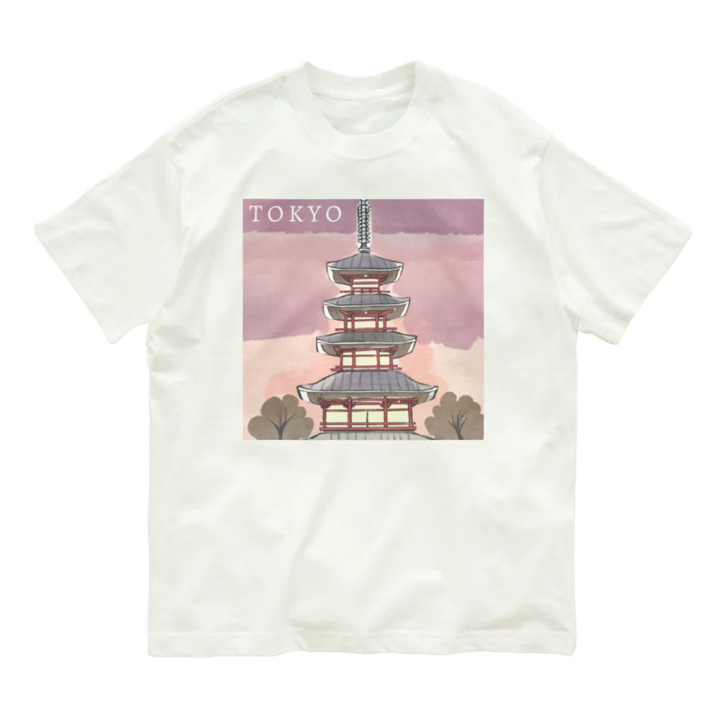 Japanの東京_03 オーガニックコットンTシャツ