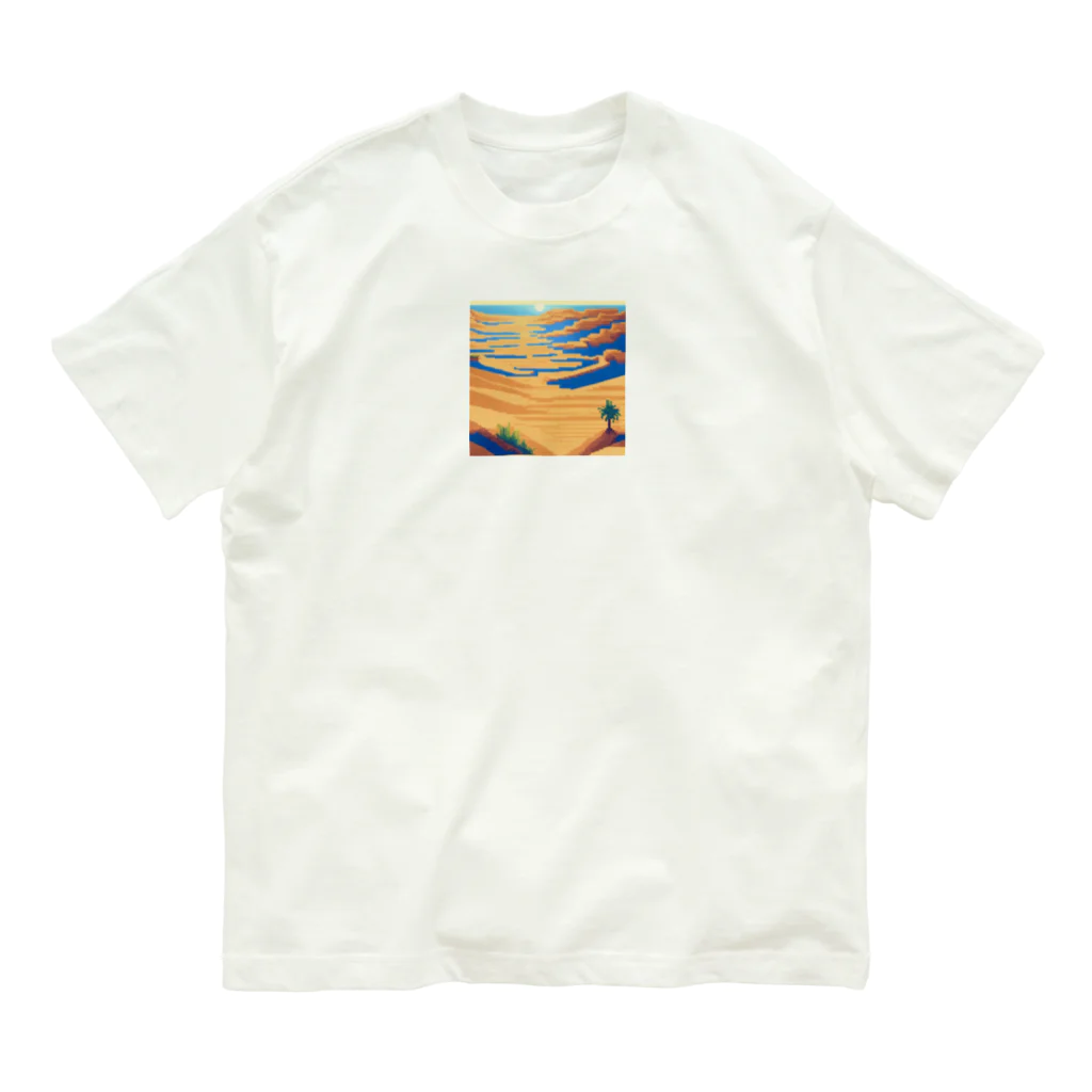 taka_maniaの砂漠 オーガニックコットンTシャツ