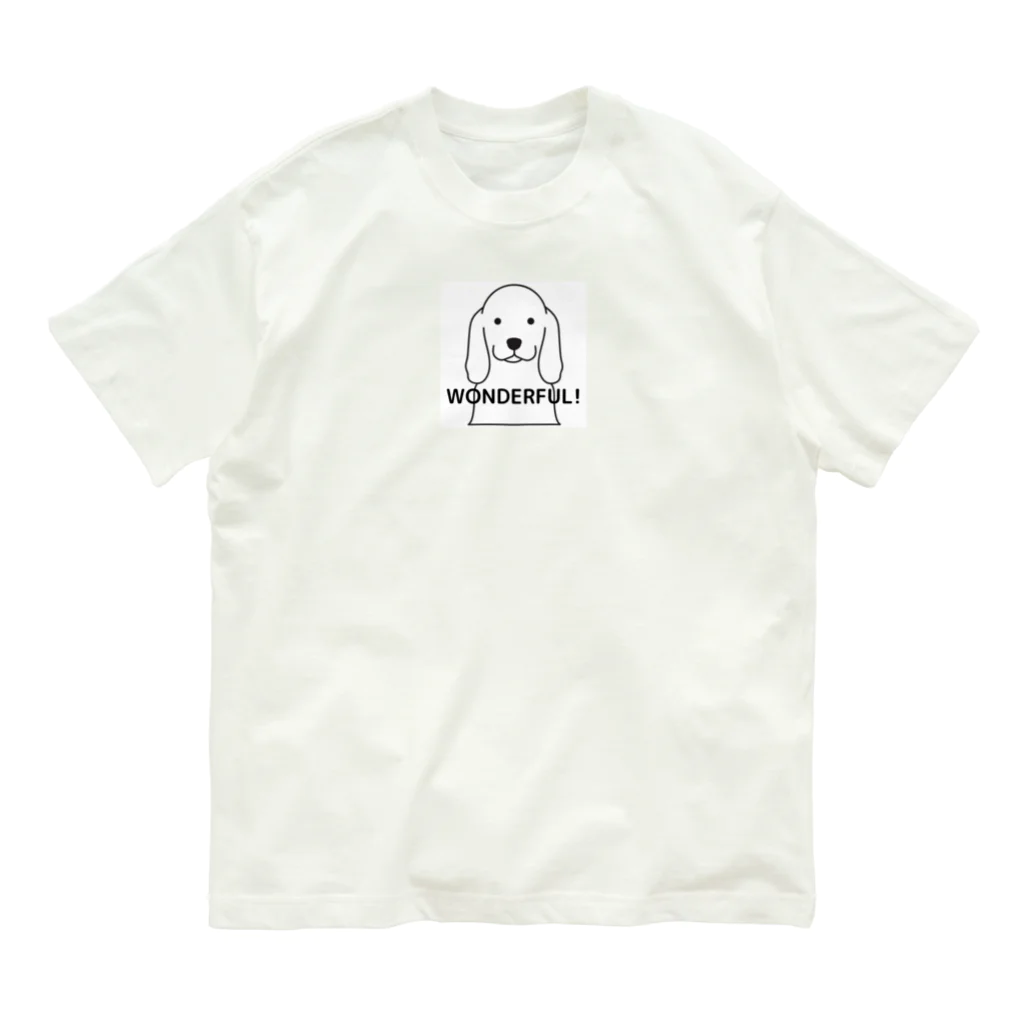 CHARONのわんだふる Organic Cotton T-Shirt