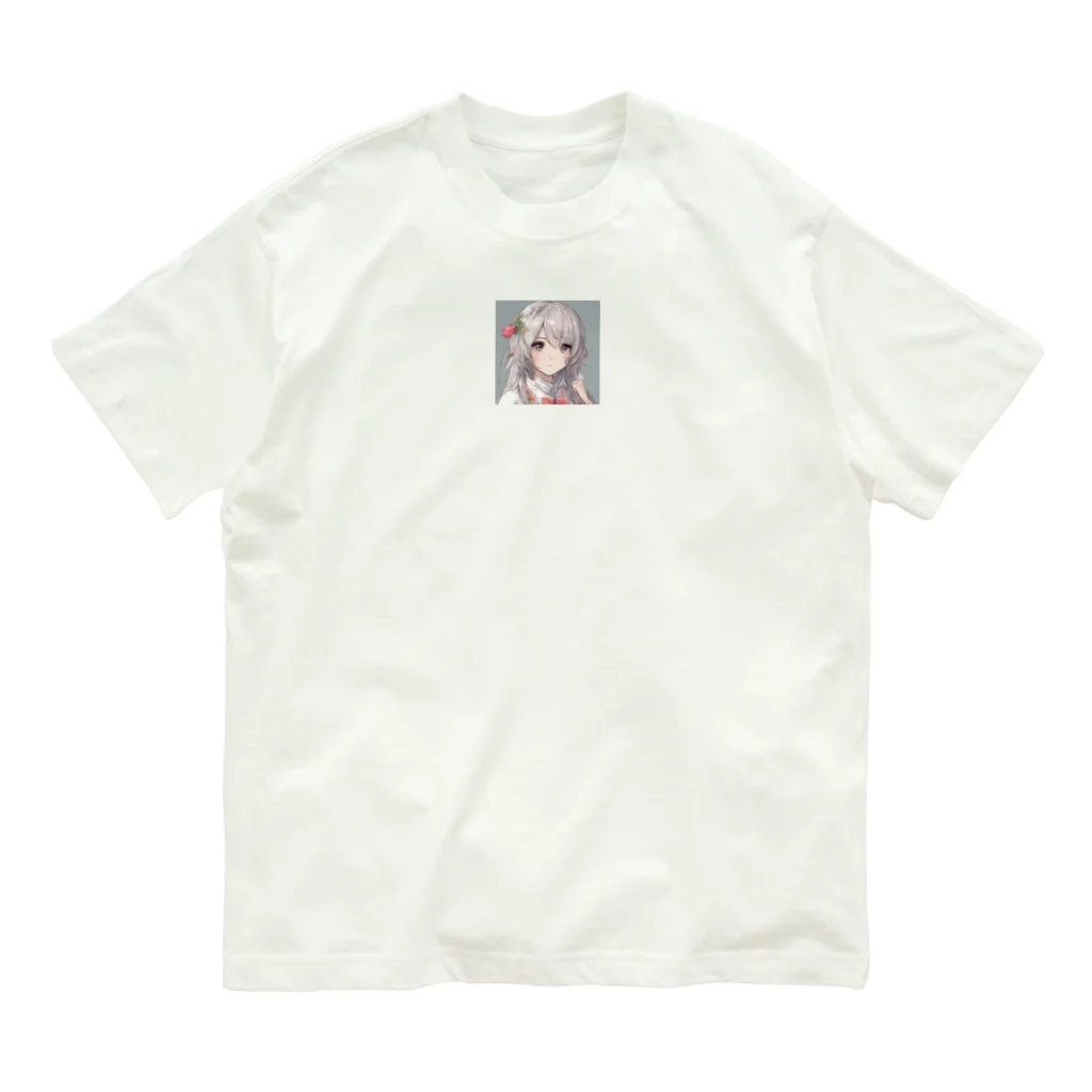 ゆうたんショップの可愛いAIキャラ2 Organic Cotton T-Shirt