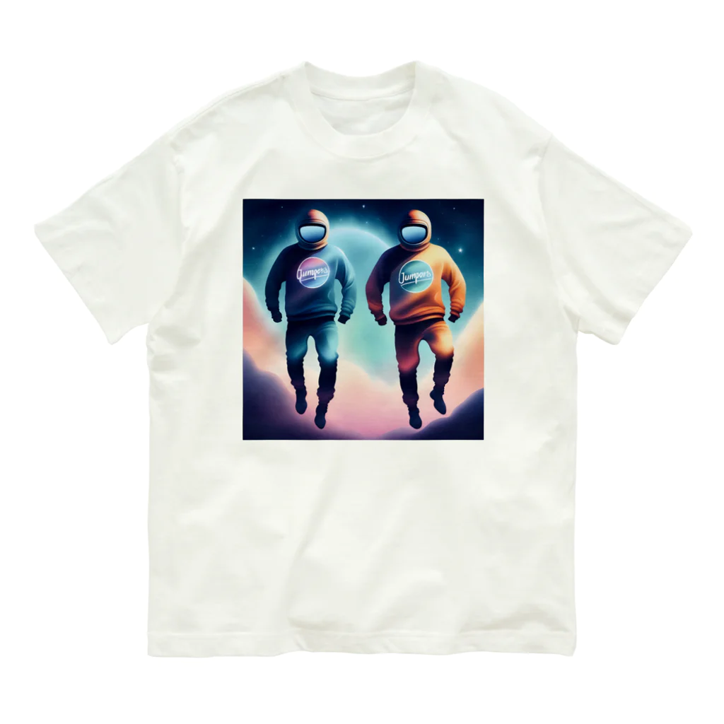Jumpersの“Jumpers”オリジナルロゴグッズ（カラー） オーガニックコットンTシャツ