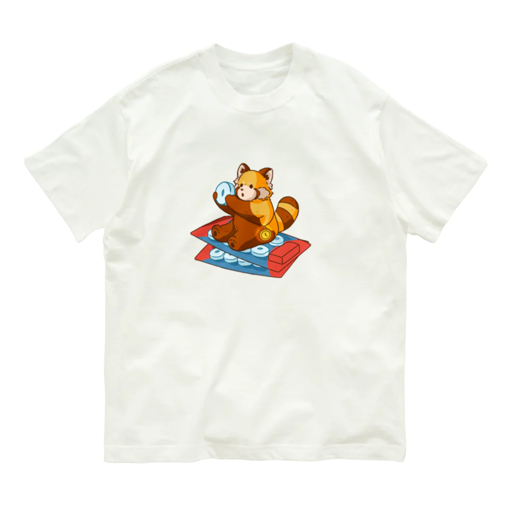 Red panda MuseumのPIPI飴 オーガニックコットンTシャツ