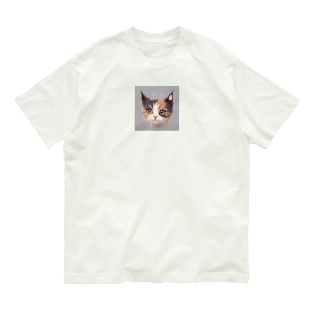 sakura0506の猫のマロンくん オーガニックコットンTシャツ