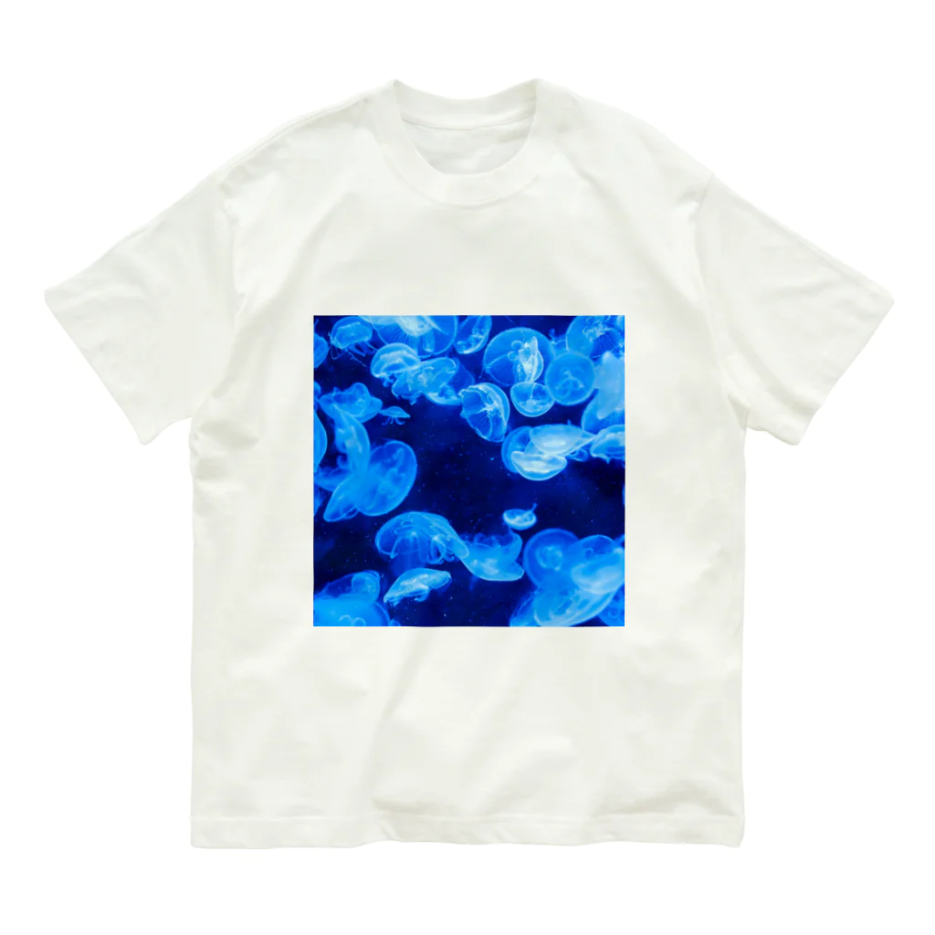 KAOKAOのJellyfish=海月 オーガニックコットンTシャツ