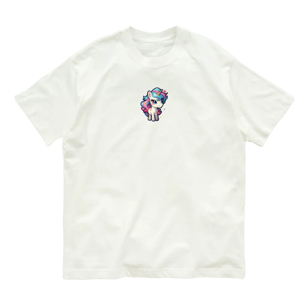 おちょファクトリーのユニちゃん オーガニックコットンTシャツ