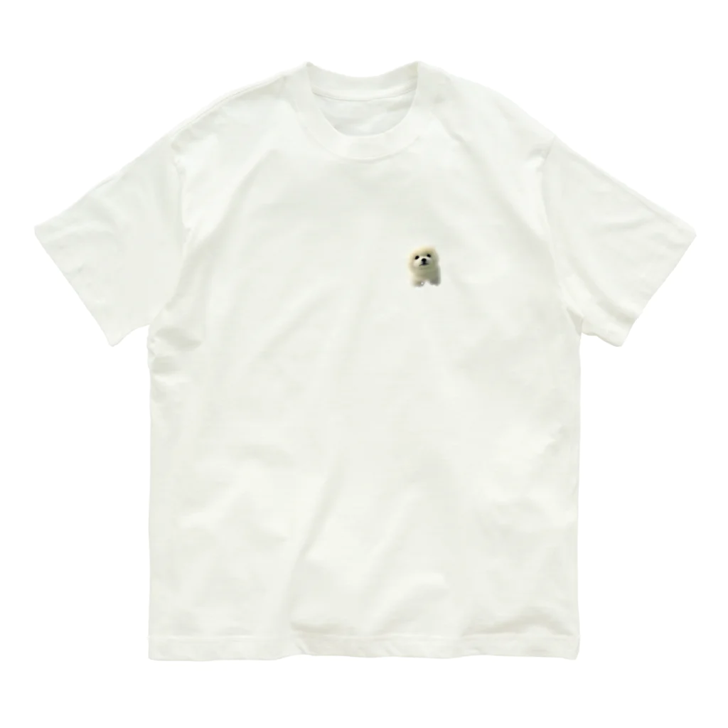 森のぱれるのキラキラわんこ Organic Cotton T-Shirt