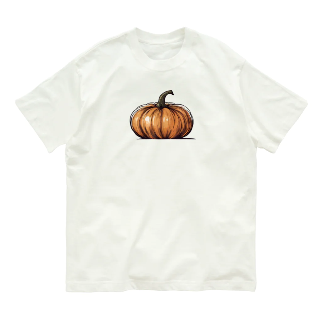 chikopapa1129の南京　カボチャ Organic Cotton T-Shirt