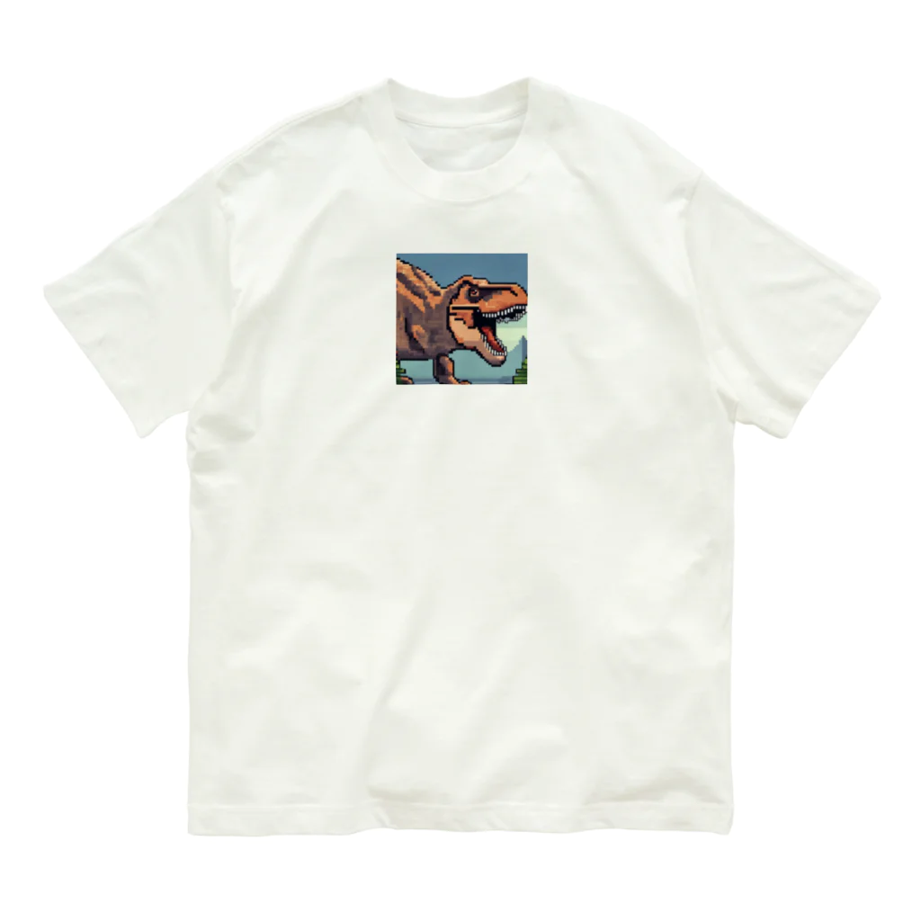 iikyanの恐竜① Organic Cotton T-Shirt