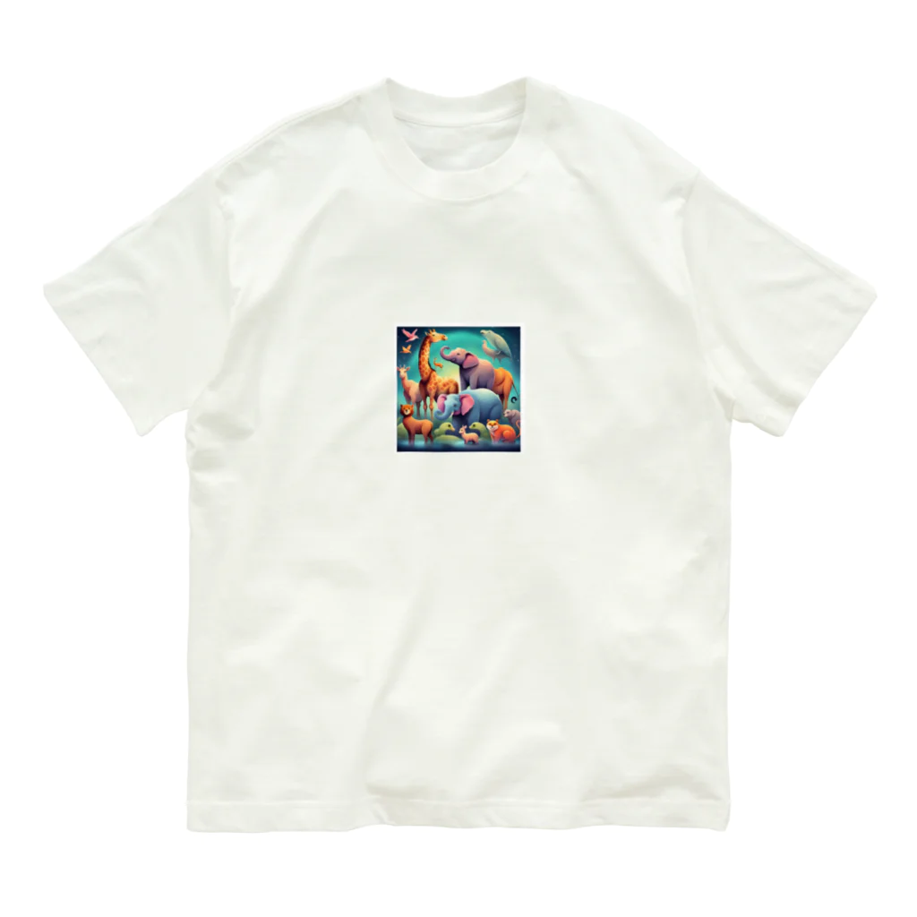 マーブの自然の動物園 Organic Cotton T-Shirt