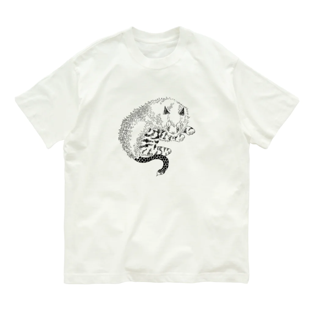 Gh00stの鵺オーガニックコットンTシャツ Organic Cotton T-Shirt