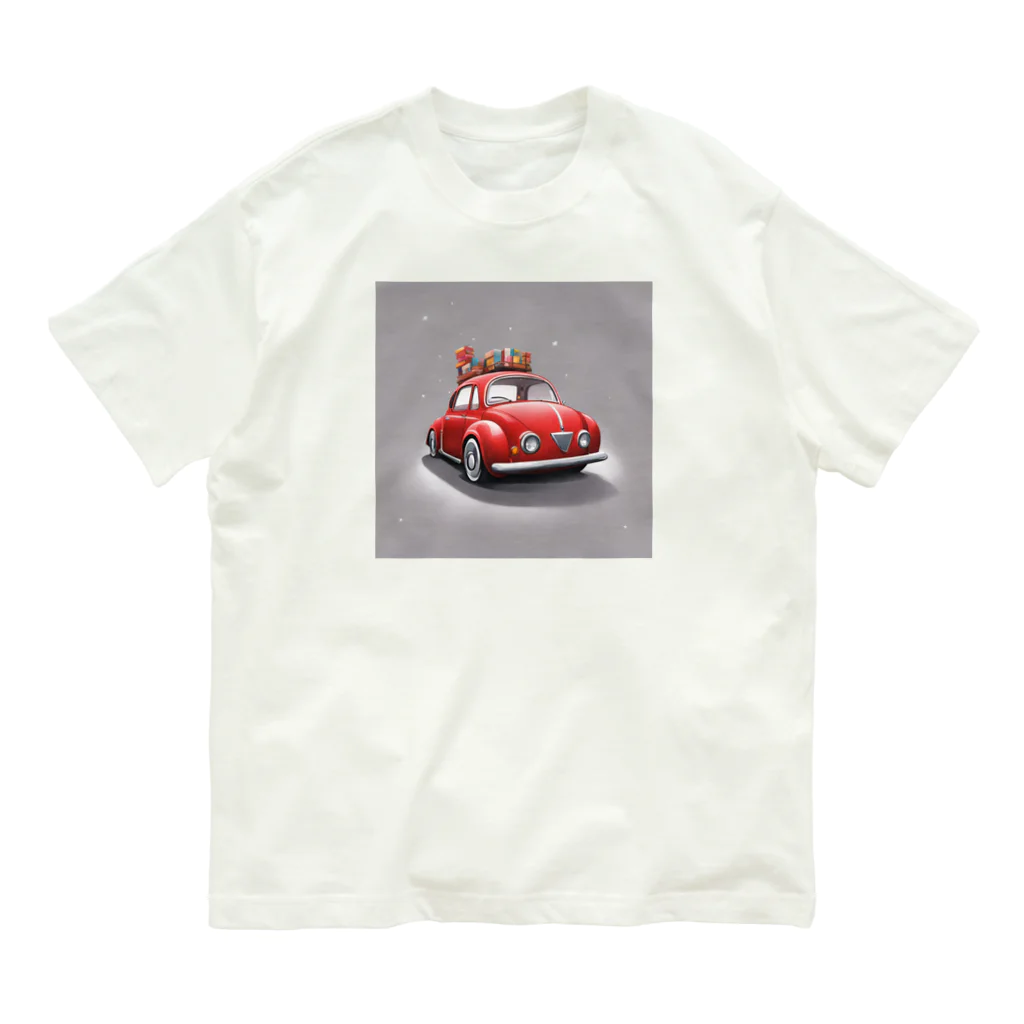 まひる3のあかい車グッツ Organic Cotton T-Shirt