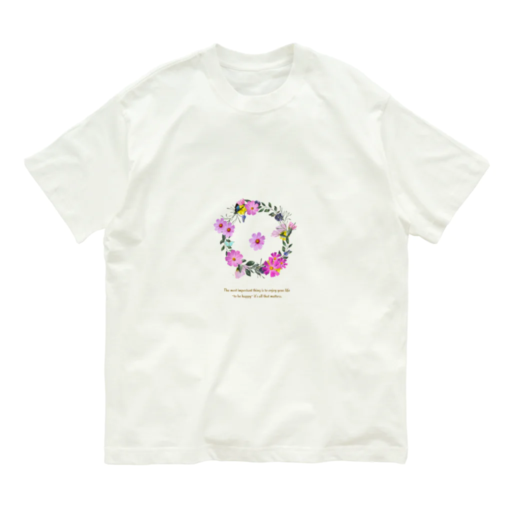 kumiko_simaの乙女の真心 オーガニックコットンTシャツ