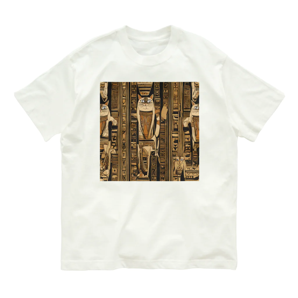 maeken work shopipの猫神官 Organic Cotton T-Shirt