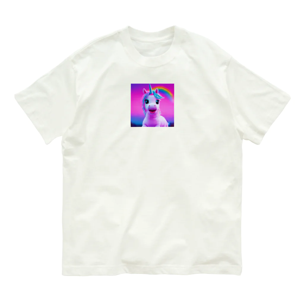 unicorn_dreamsのわたしミライから来たユニ Organic Cotton T-Shirt