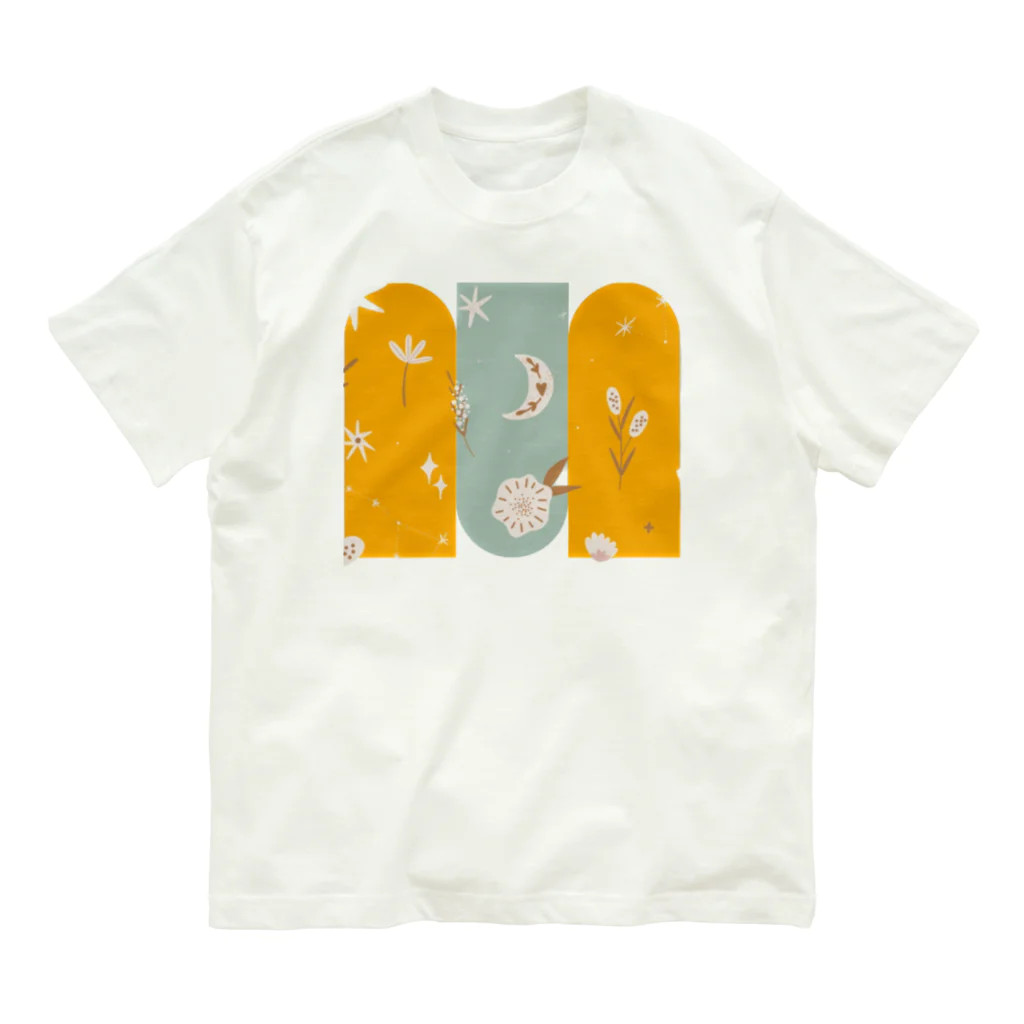  MIRACLE MOONのBOHO MOON オーガニックコットンTシャツ