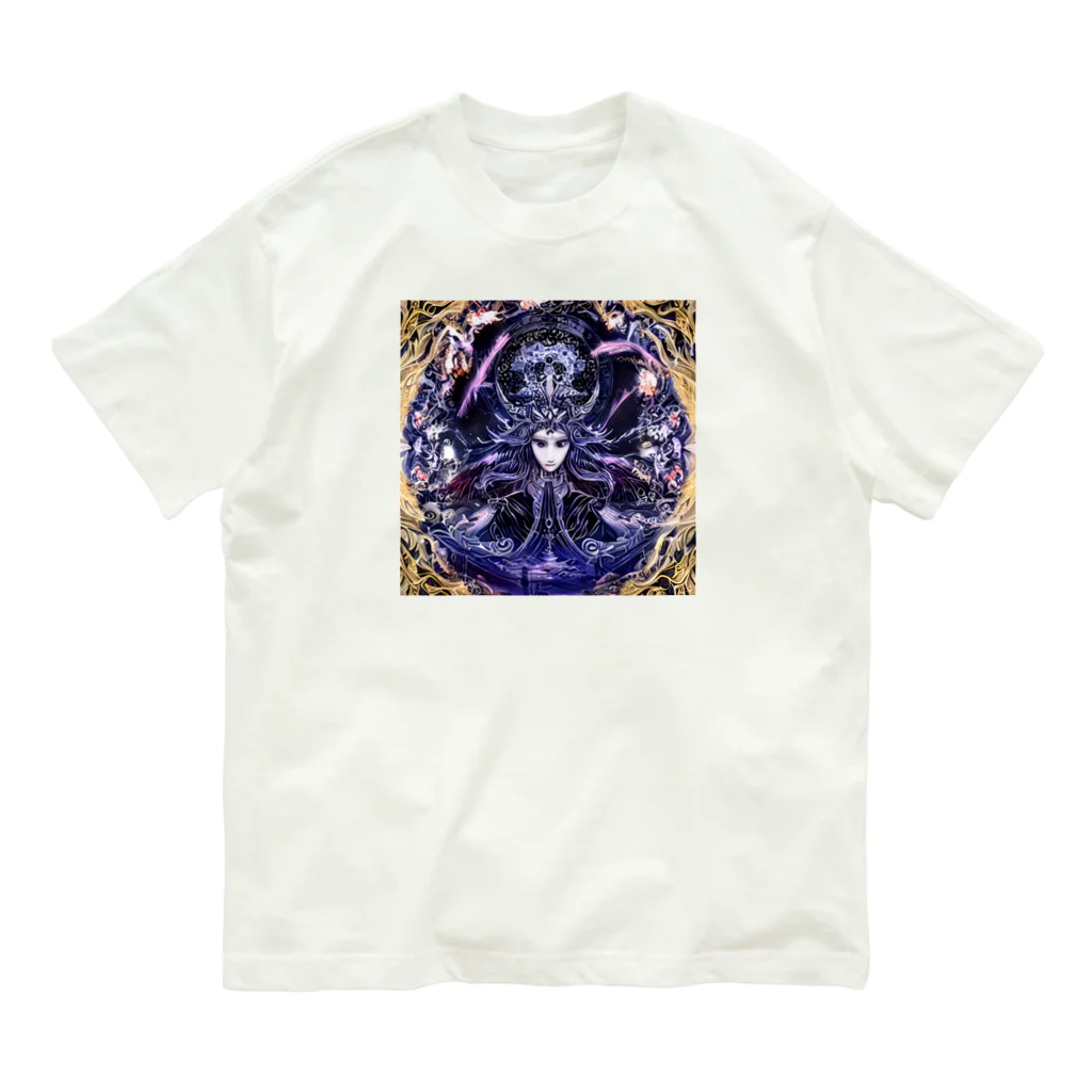 グランシエルの常闇の女神 Organic Cotton T-Shirt