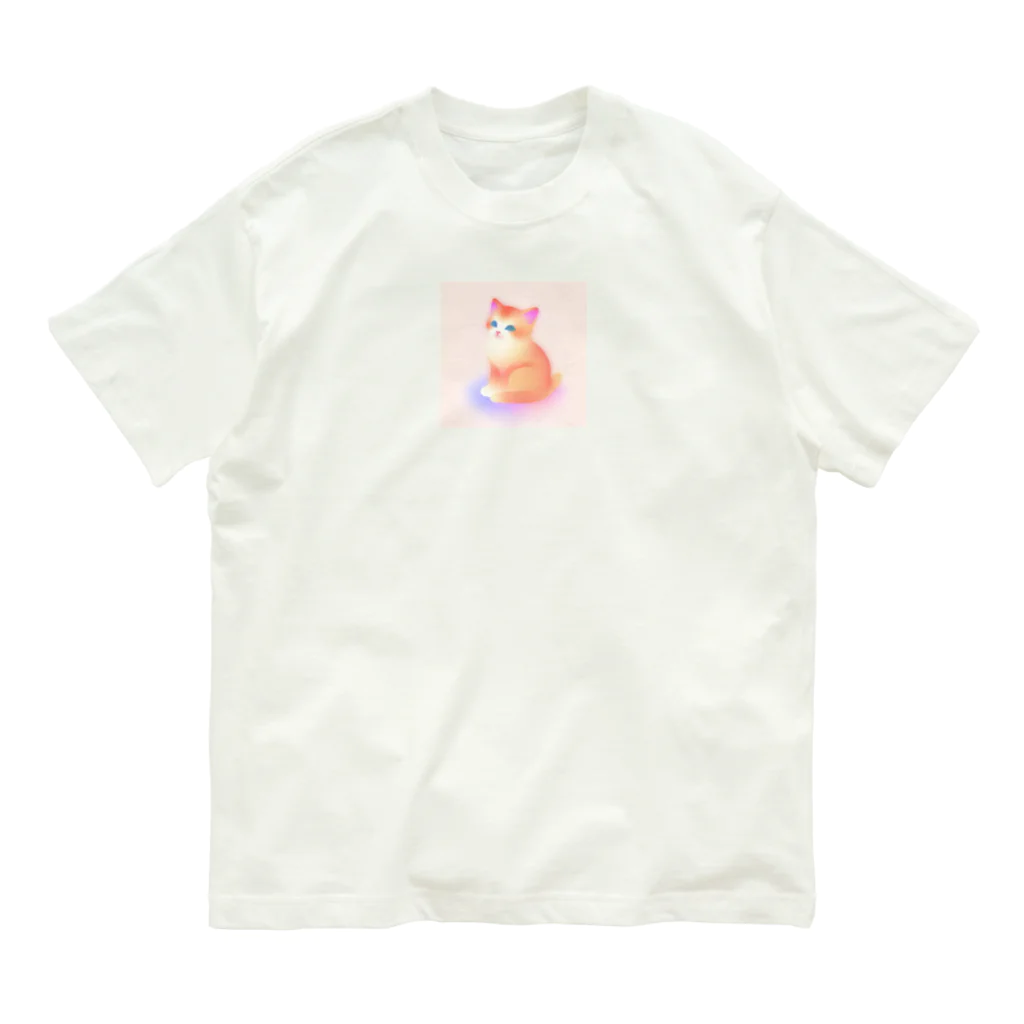 ageha(アゲハ)のこねこ オーガニックコットンTシャツ